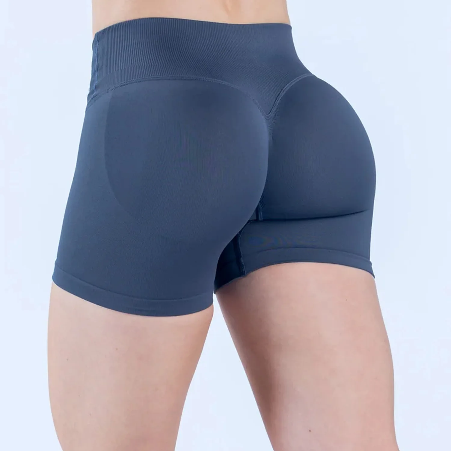 Yoga Fitness Logo - Logo Women Cross Waist Seamless Knitted
