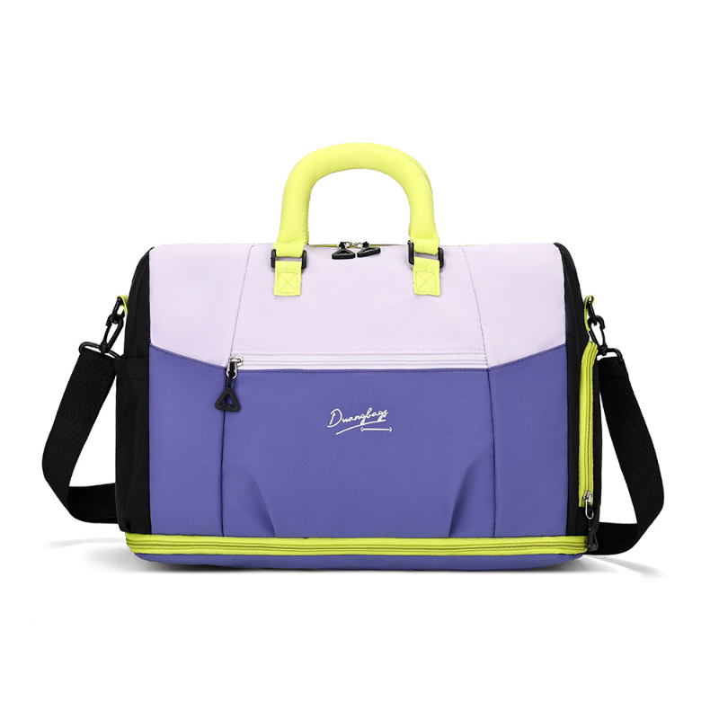 Fitness Yoga Youth - Contrasting Color Short-distance Travel Tote Bag