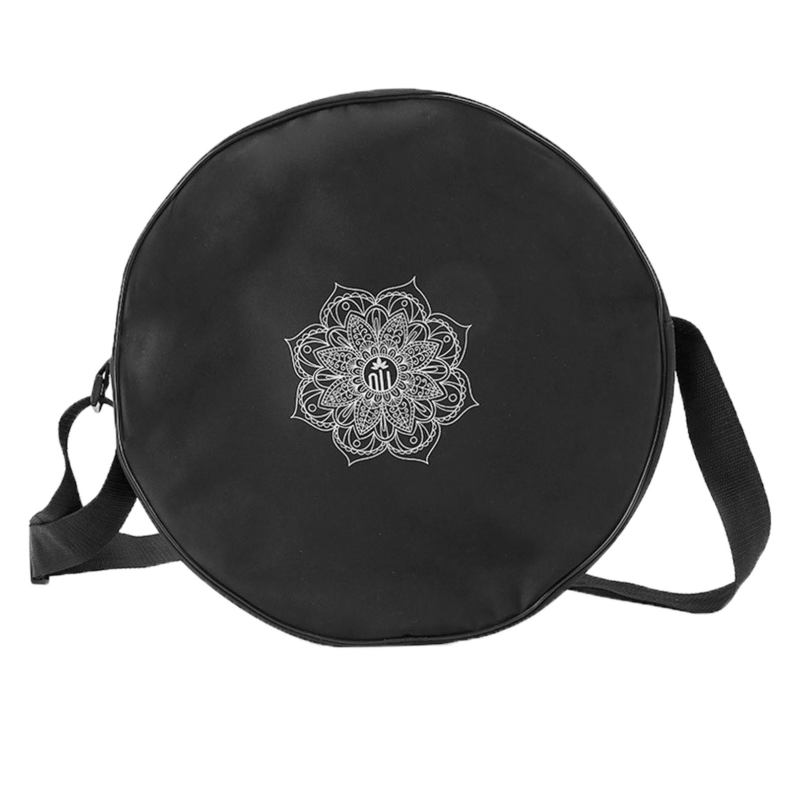 Yoga Fitness Wheel - Yoga Wheel Bag Nylon Black Mandala