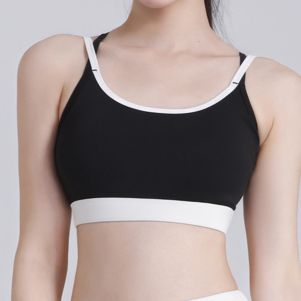 Fitness Yoga Youth - Cross Belt Seamless Sports Bra Anti-shake