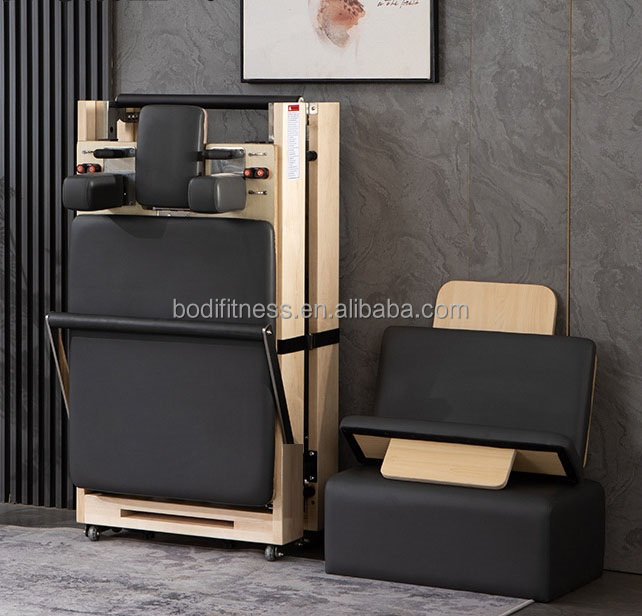 Yoga Fitness Reformer - Professional Home Gym Fitness Foldable Pilates