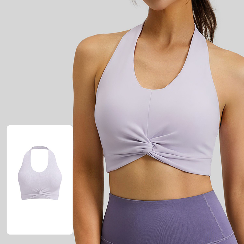 Yoga Fitness Matte - New Women Halter Neck Sports Bra