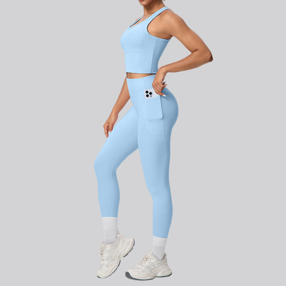 Yoga Fitness Plus - 2PCS Yoga Suit Sports Set Women's