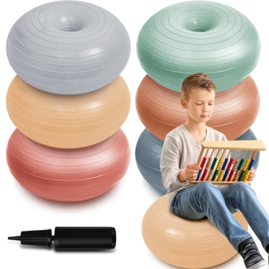 Exercise Ball Stability - 6 Pcs Flexible Seating for Classroom