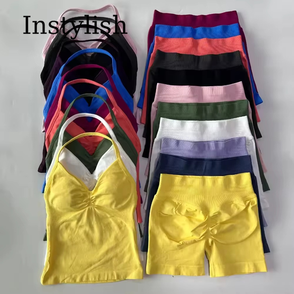 Yoga Fitness & Nutrition Llp - Women Seamless Yoga 2 Piece Set