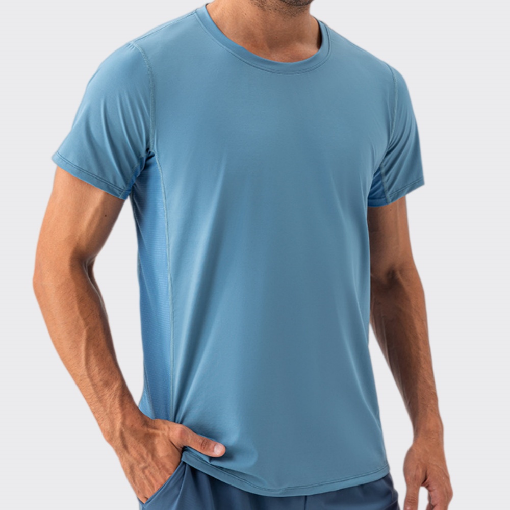 Quick Dry Sports T-Shirt Short - Yoga Fitness Logo incelemesi ve fiyatı