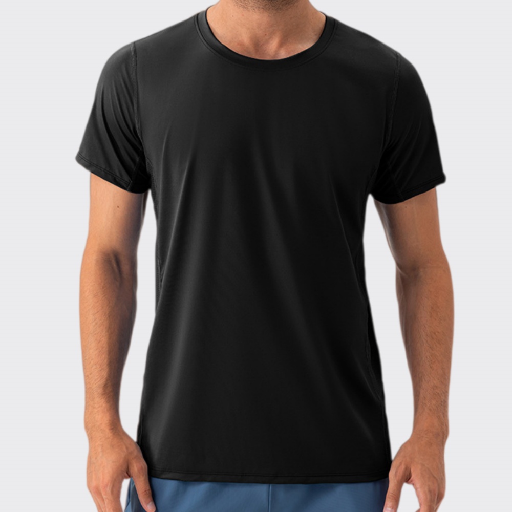 Quick Dry Sports T-Shirt Short - Yoga Fitness Logo incelemesi ve fiyatı