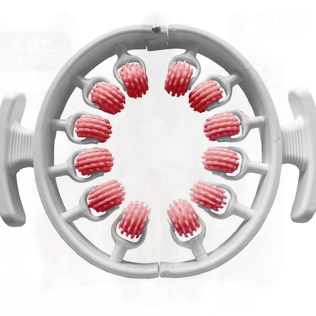 12-Wheel Leg Ring Clip Calf Ma - Yoga Fitness Health incelemesi ve fiyatı
