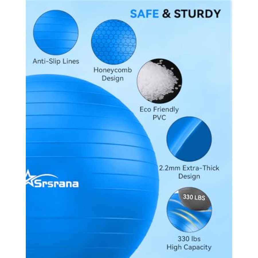 Exercise Ball - Anti-Burst Yog - Exercise Ball Stability incelemesi ve fiyatı