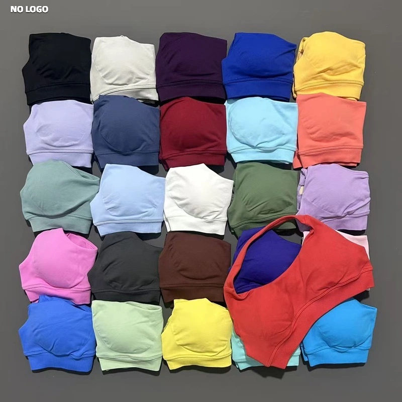 No Logo Sports Bra Women Seaml - Yoga Fitness Logo incelemesi ve fiyatı