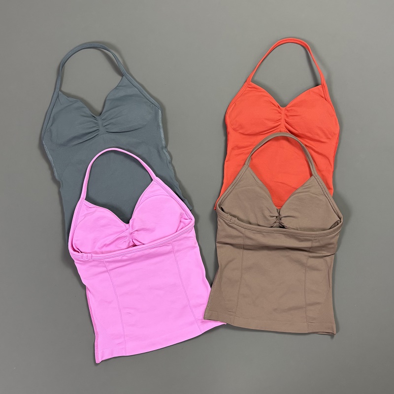 Sports Tank Top Women Halter V - Yoga Fitness Matte incelemesi ve fiyatı