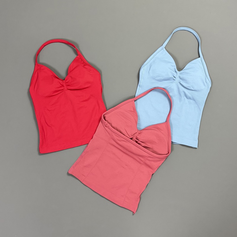 Sports Tank Top Women Halter V - Yoga Fitness Matte incelemesi ve fiyatı