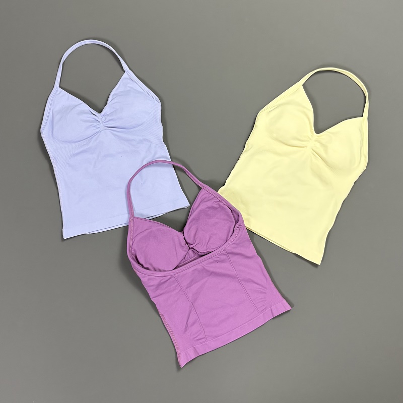 Sports Tank Top Women Halter V - Yoga Fitness Matte incelemesi ve fiyatı