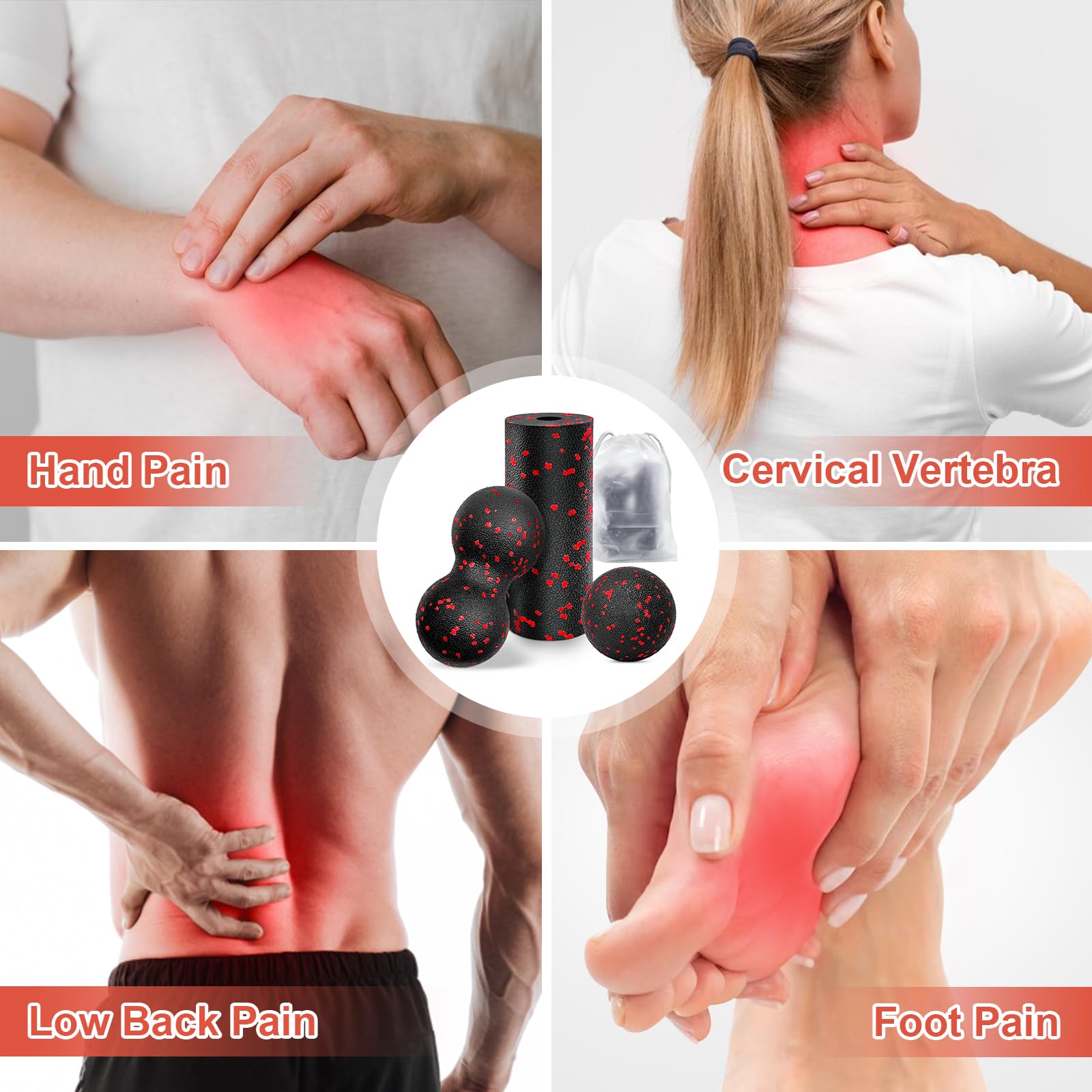Hollow Yoga Roller Massage Pea - Yoga Fitness Wheel incelemesi ve fiyatı