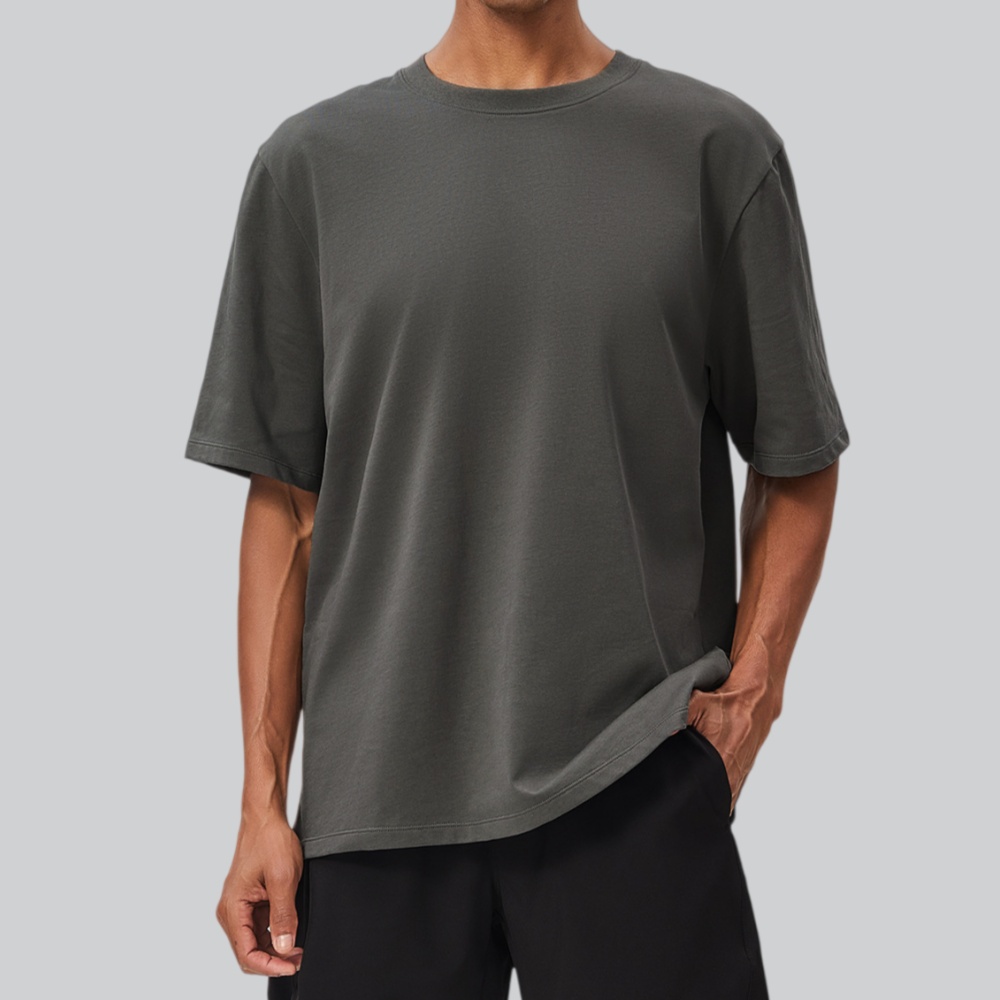 Men's Solid Color Running Spor - Yoga Fitness Logo incelemesi ve fiyatı