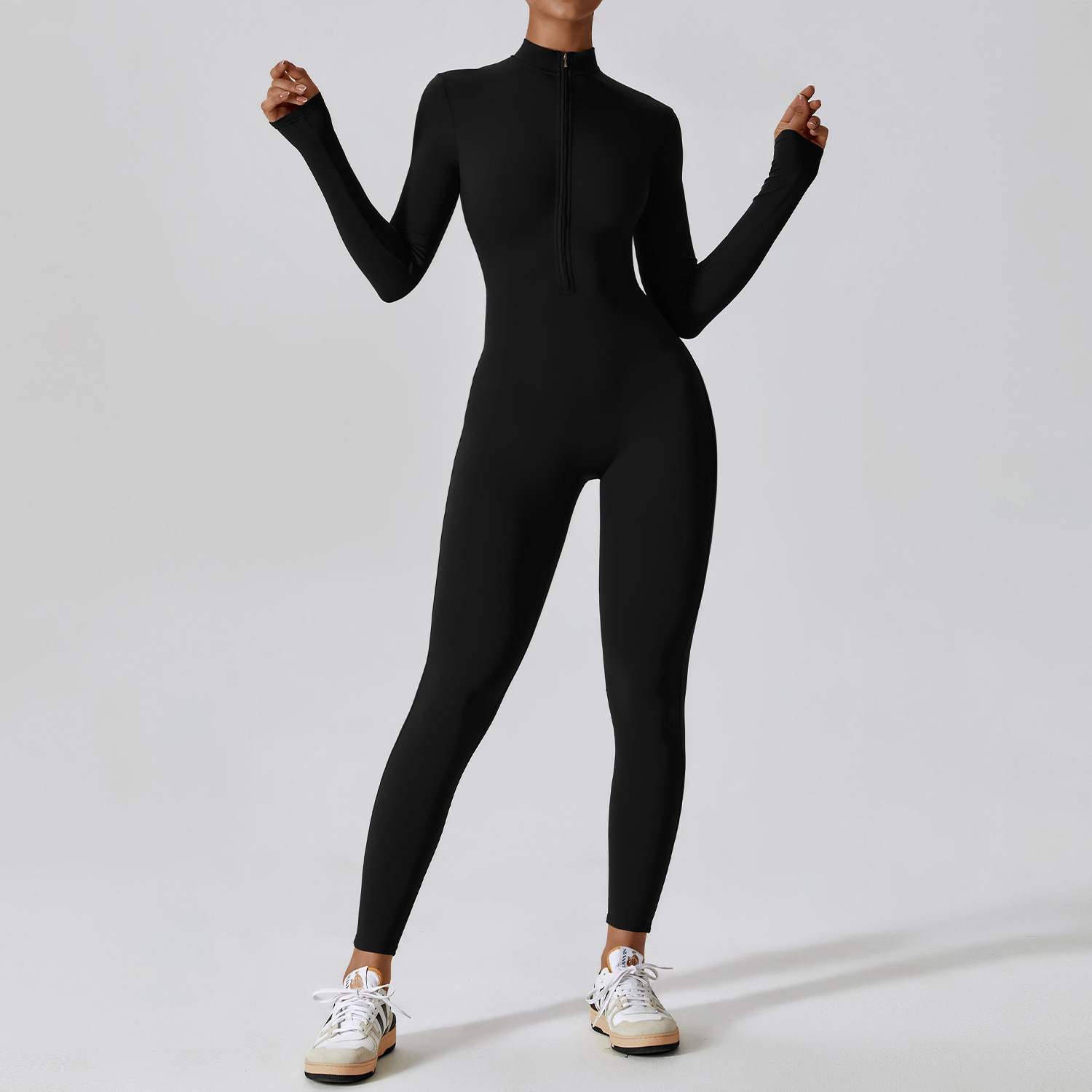 Customized LOGO women's zipper - Yoga Fitness Logo incelemesi ve fiyatı