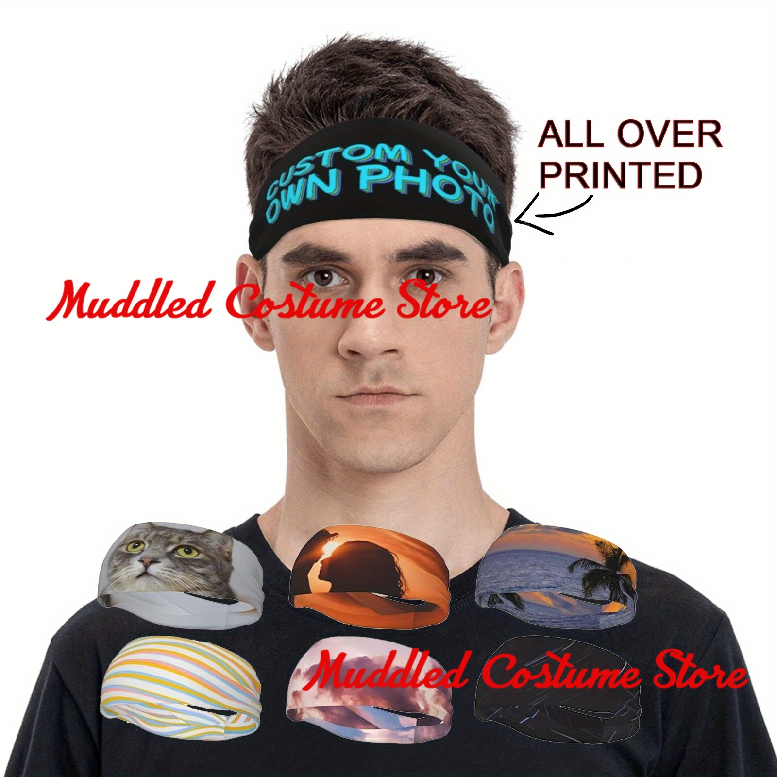 Customizable Sport Headband Pe - Yoga Fitness Photos incelemesi ve fiyatı