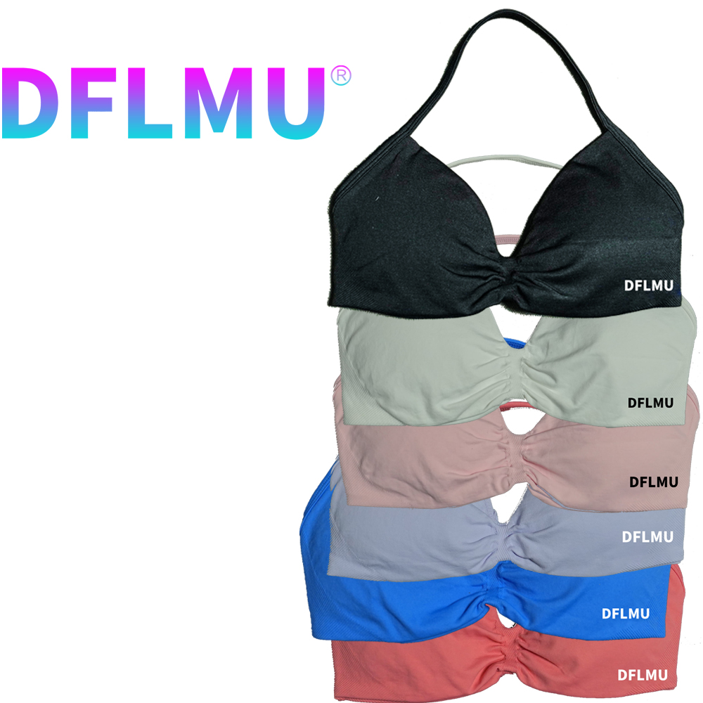 DFLMU Women Halter Sports Bra  - Yoga Fitness Matte incelemesi ve fiyatı