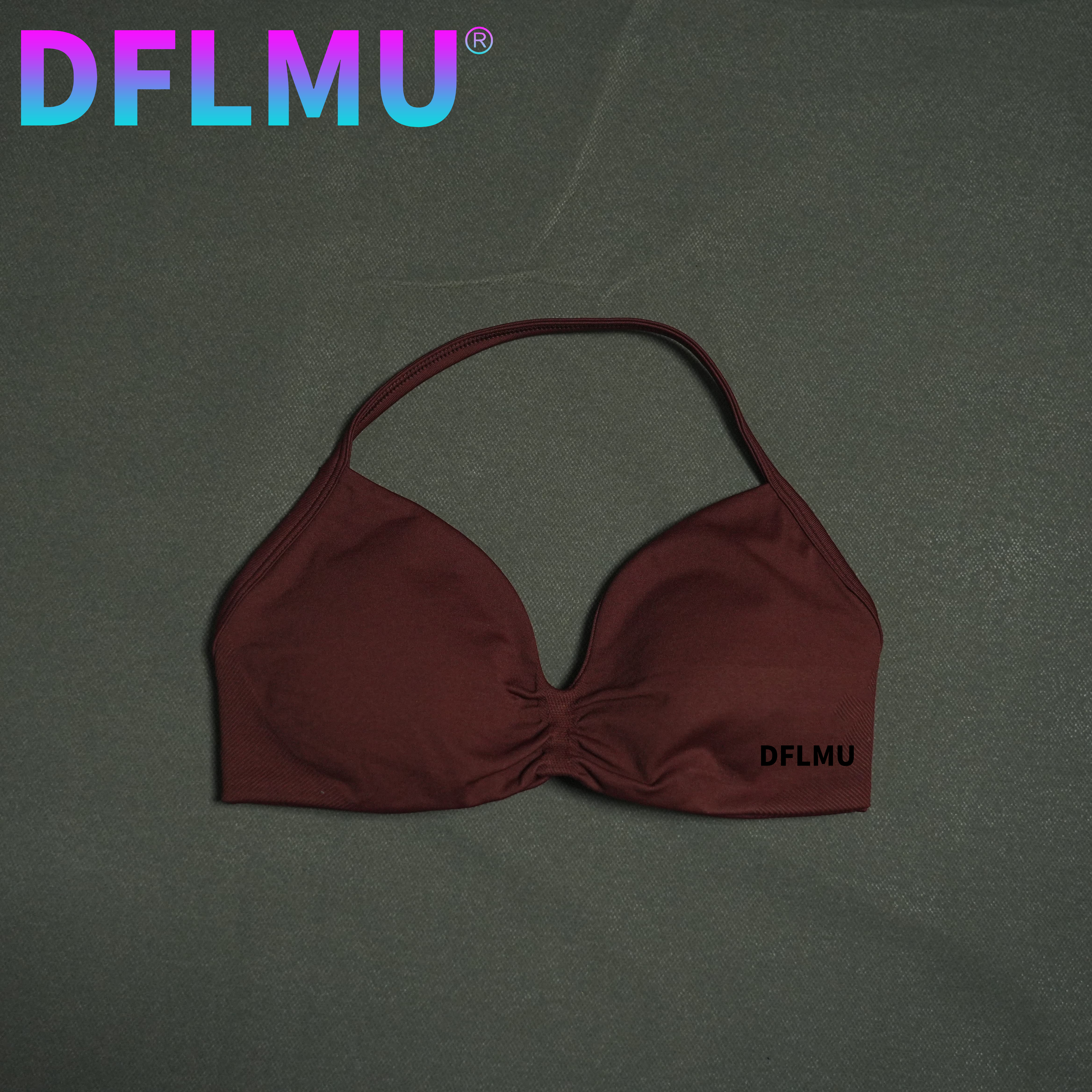 DFLMU Women Halter Sports Bra  - Yoga Fitness Matte incelemesi ve fiyatı
