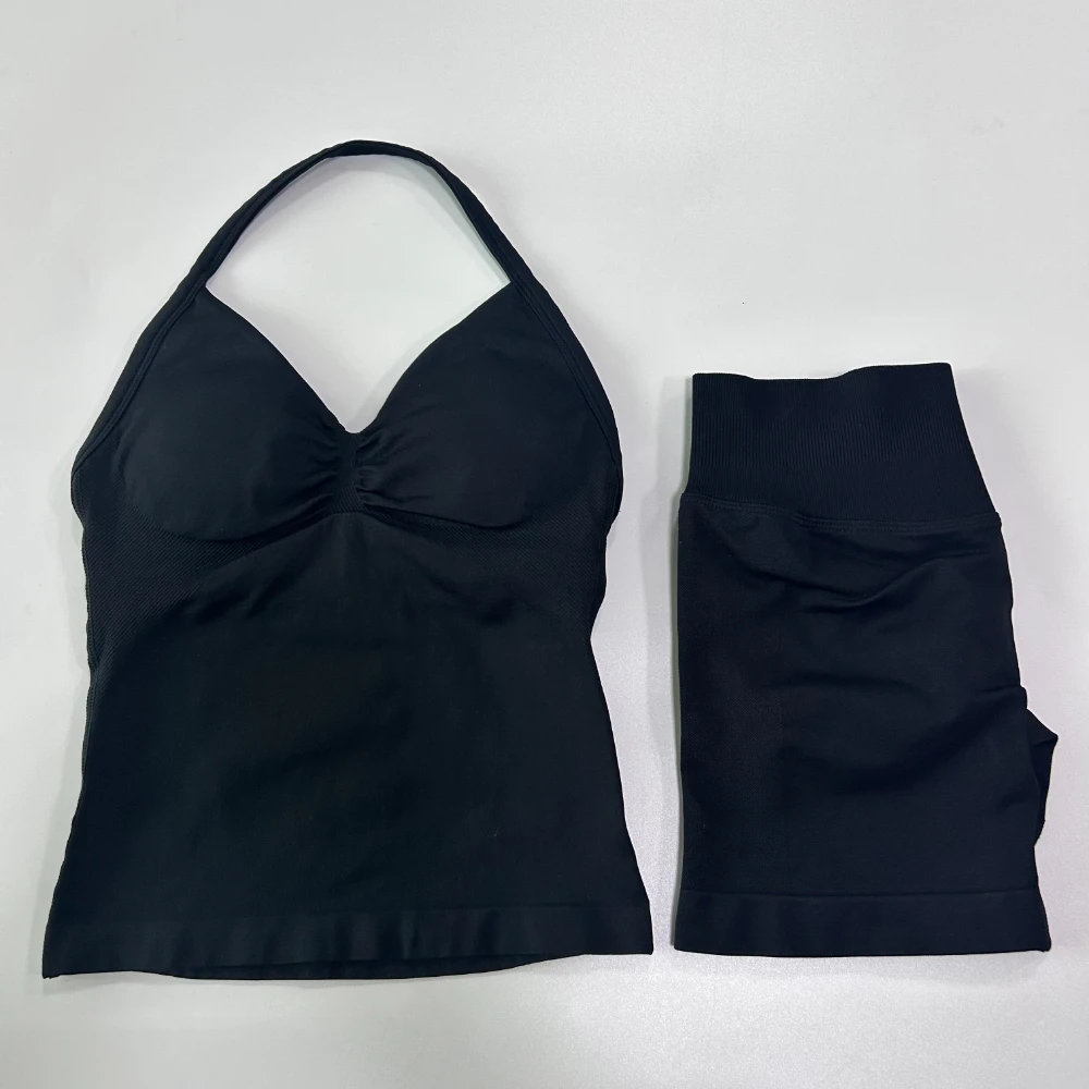 No Logo 2pcs Gym Set Women Bac - Yoga Fitness Logo incelemesi ve fiyatı