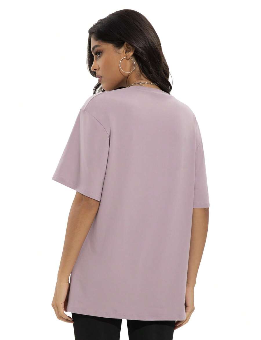 Plus Size Women Loose Fit Roun - Yoga Fitness Plus incelemesi ve fiyatı
