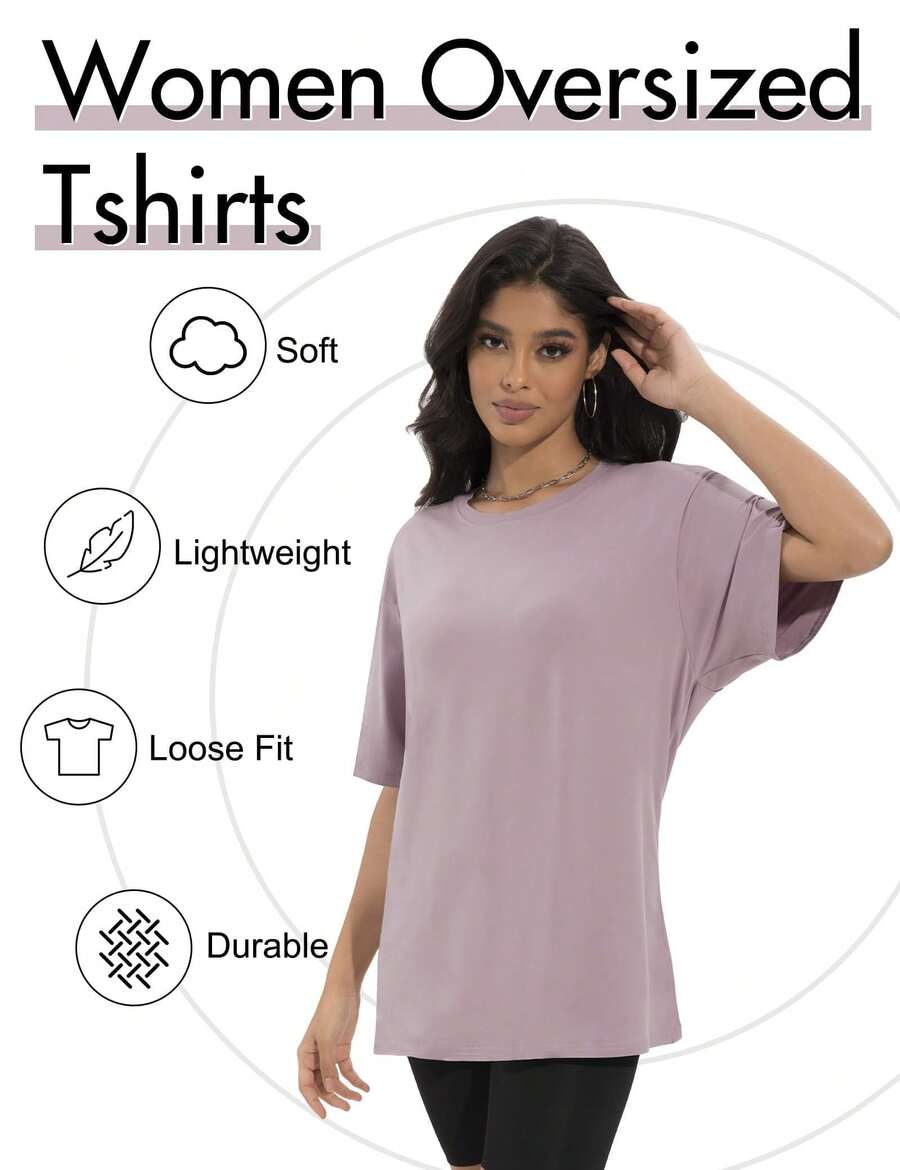Plus Size Women Loose Fit Roun - Yoga Fitness Plus incelemesi ve fiyatı