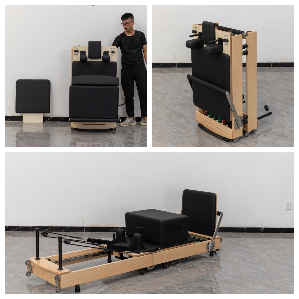 Pilates Foldable Reformer Set  - Yoga Fitness Reformer incelemesi ve fiyatı