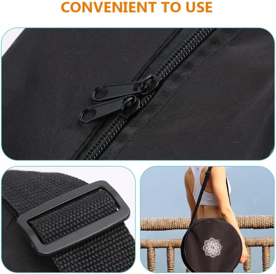 Yoga Wheel Bag Nylon Black Man - Yoga Fitness Wheel incelemesi ve fiyatı