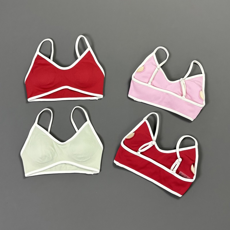 Women Contrastline Yoga Bra V  - Yoga Fitness Matte incelemesi ve fiyatı