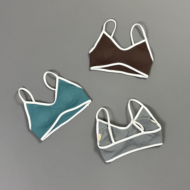 Women Contrastline Yoga Bra V  - Yoga Fitness Matte incelemesi ve fiyatı