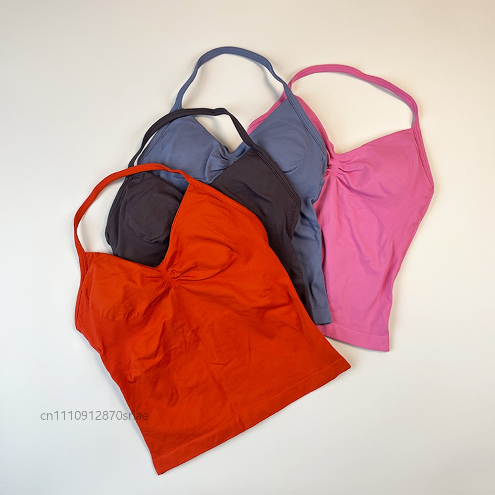 Women's Seamless Halter Strapp - Yoga Fitness Matte incelemesi ve fiyatı