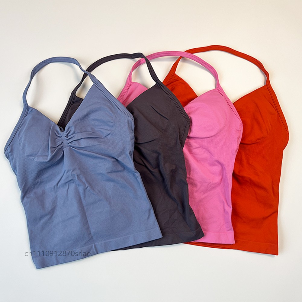 Women's Seamless Halter Strapp - Yoga Fitness Matte incelemesi ve fiyatı