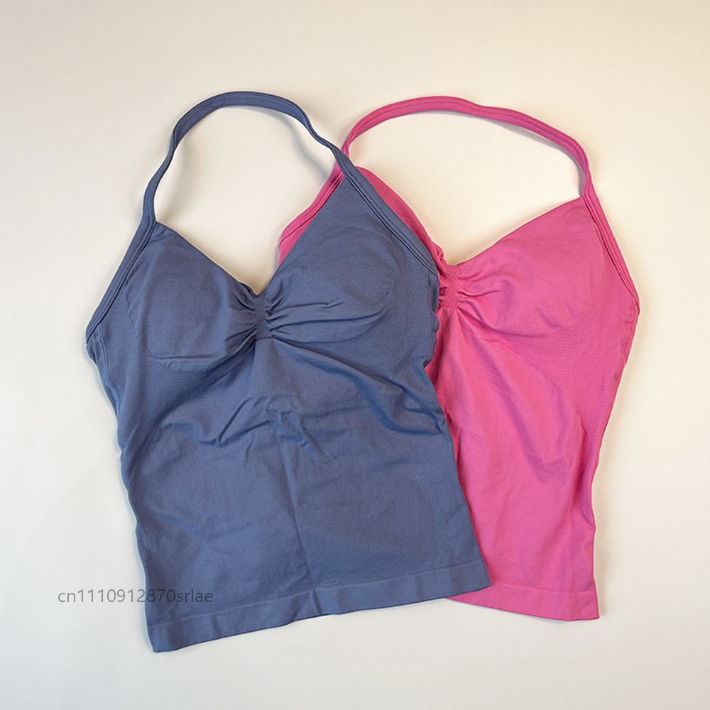 Women's Seamless Halter Strapp - Yoga Fitness Matte incelemesi ve fiyatı