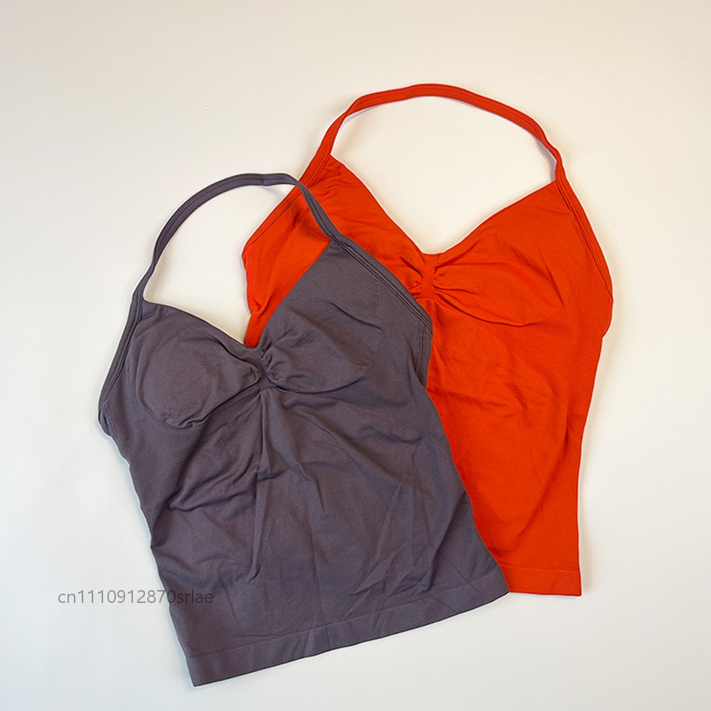 Women's Seamless Halter Strapp - Yoga Fitness Matte incelemesi ve fiyatı