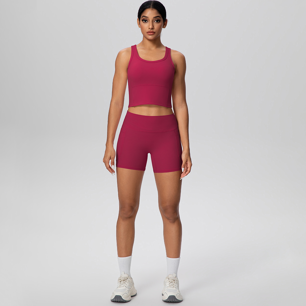 2PCS Women Summer Fitness Spor - Yoga Fitness Matte incelemesi ve fiyatı