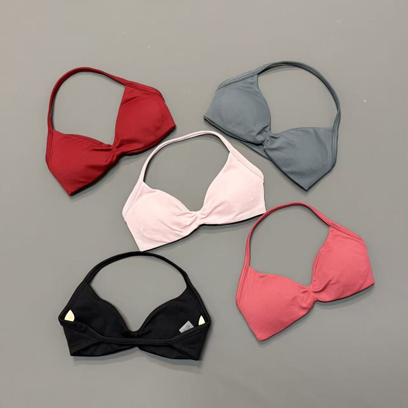 Women Halter Sports Bra V-Neck - Yoga Fitness Matte incelemesi ve fiyatı