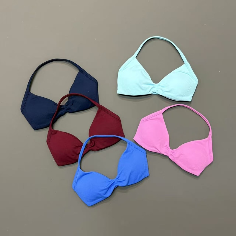 Women Halter Sports Bra V-Neck - Yoga Fitness Matte incelemesi ve fiyatı