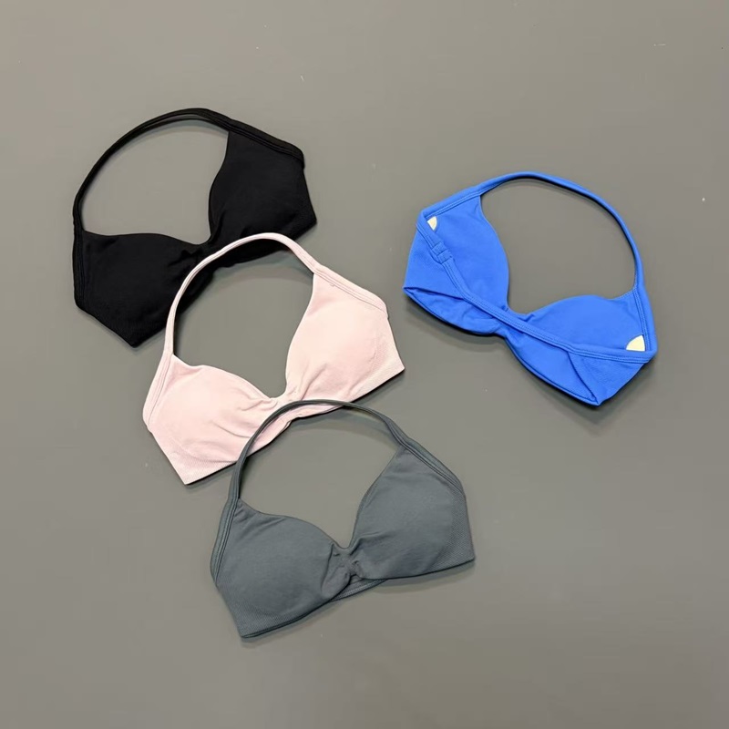 Women Halter Sports Bra V-Neck - Yoga Fitness Matte incelemesi ve fiyatı