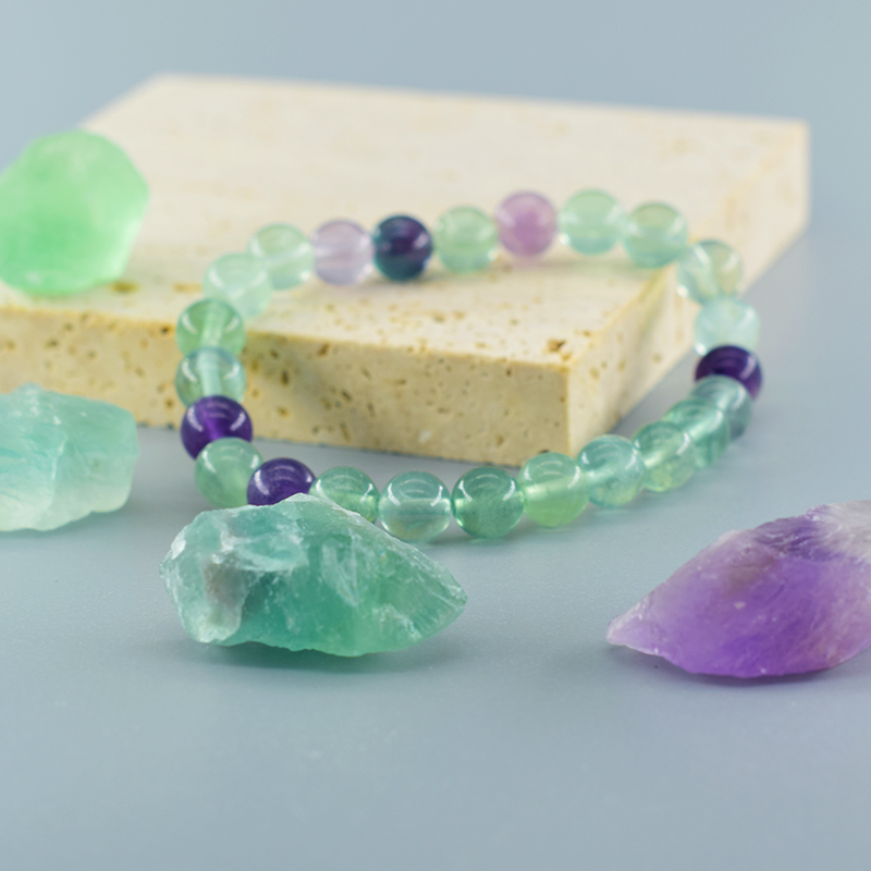 Original Fluorite Bracelet wit - Yoga Fitness Gifts incelemesi ve fiyatı