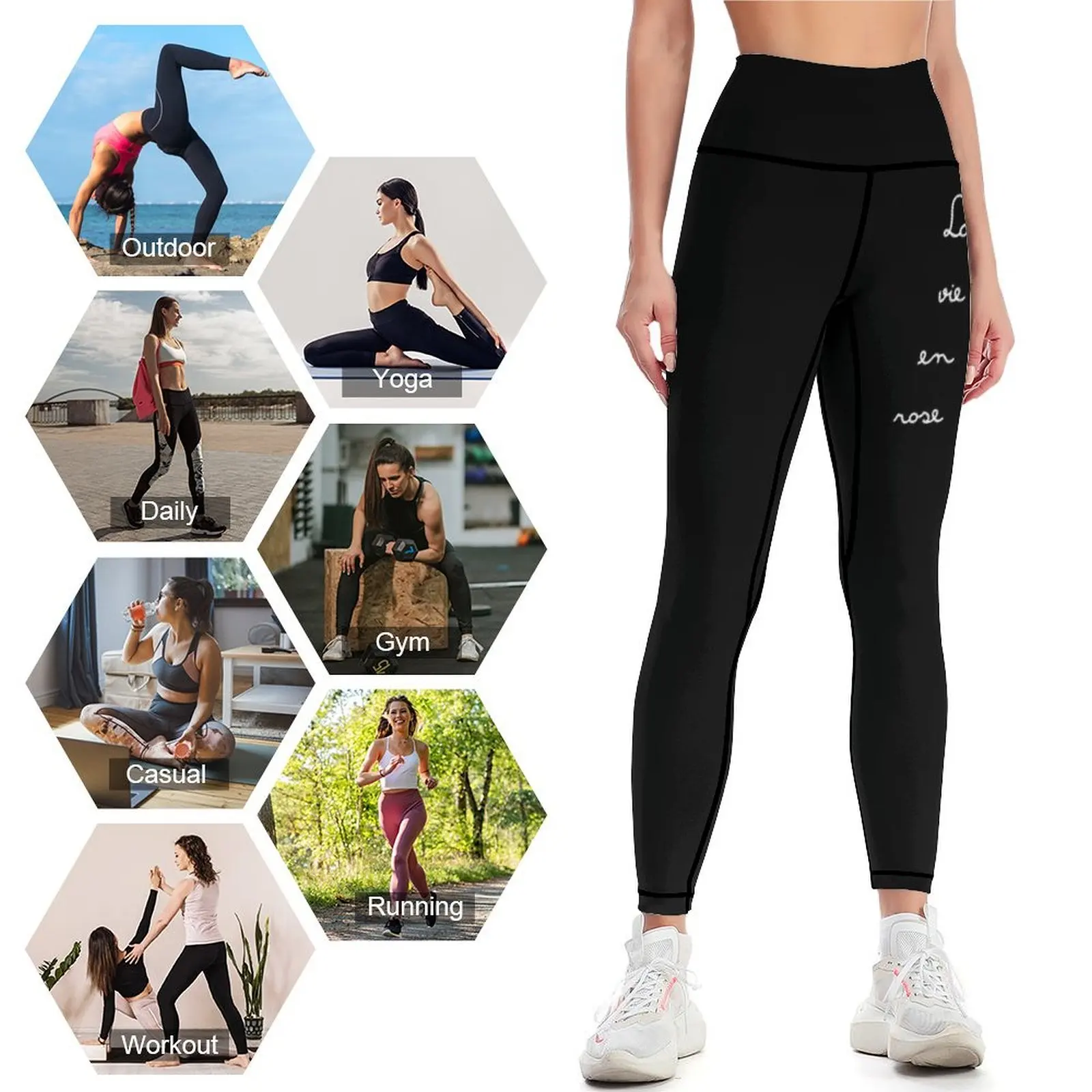 La Vie en Rose Leggings sports - Yoga En Fitness incelemesi ve fiyatı