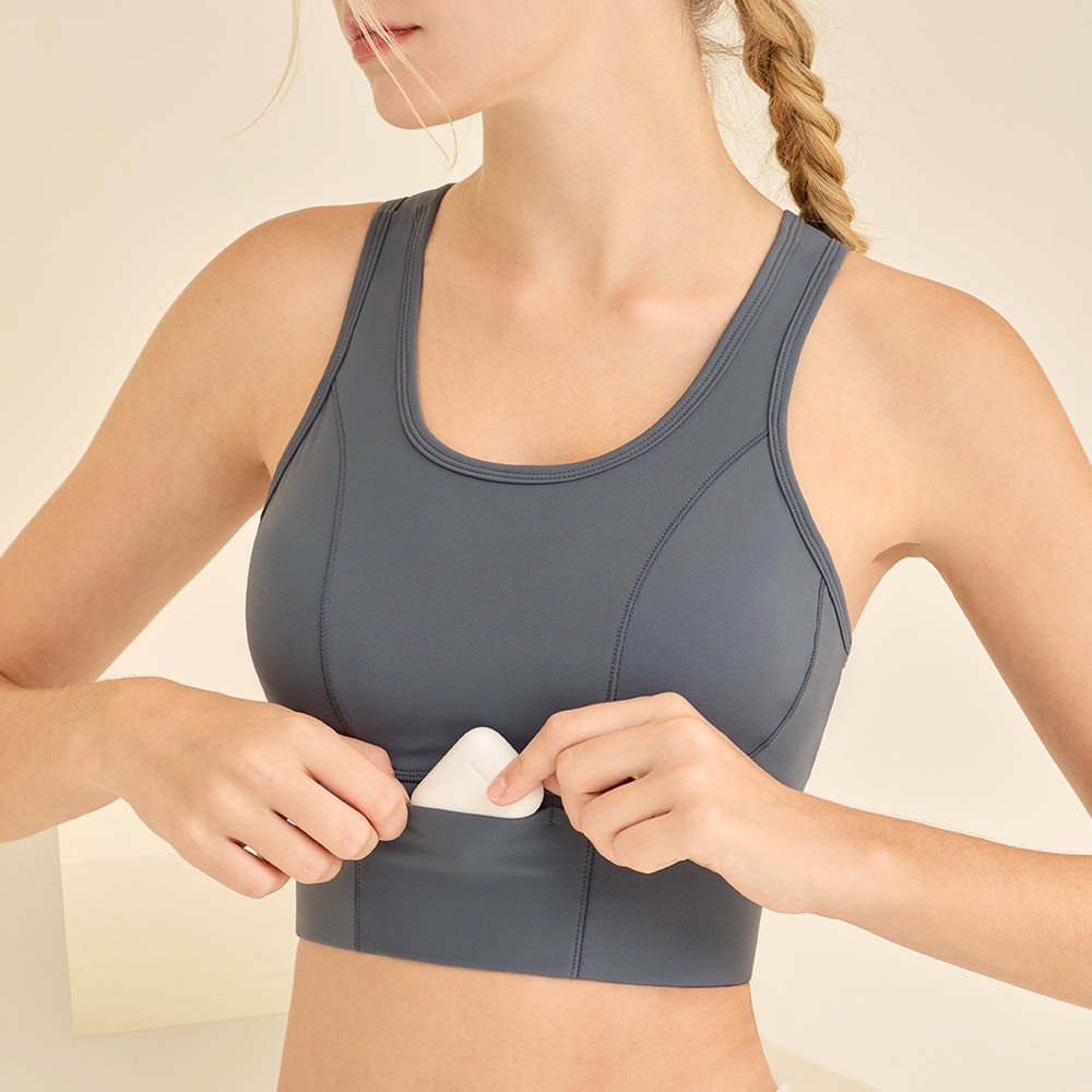 Longline Sports Bra with Pocke - Yoga Fitness Plus incelemesi ve fiyatı