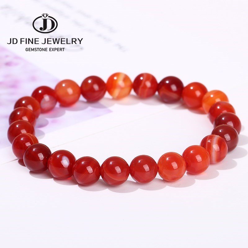 JD Natural Stone Beads Red Str - Yoga Fitness Gifts incelemesi ve fiyatı